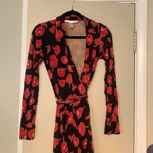 DVF Vintage wrap dress